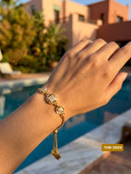 VALENCIA GOLD AND DIAMOND BRACELET