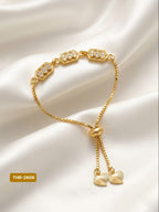 RANIA GOLD AND DIAMOND BRACELET