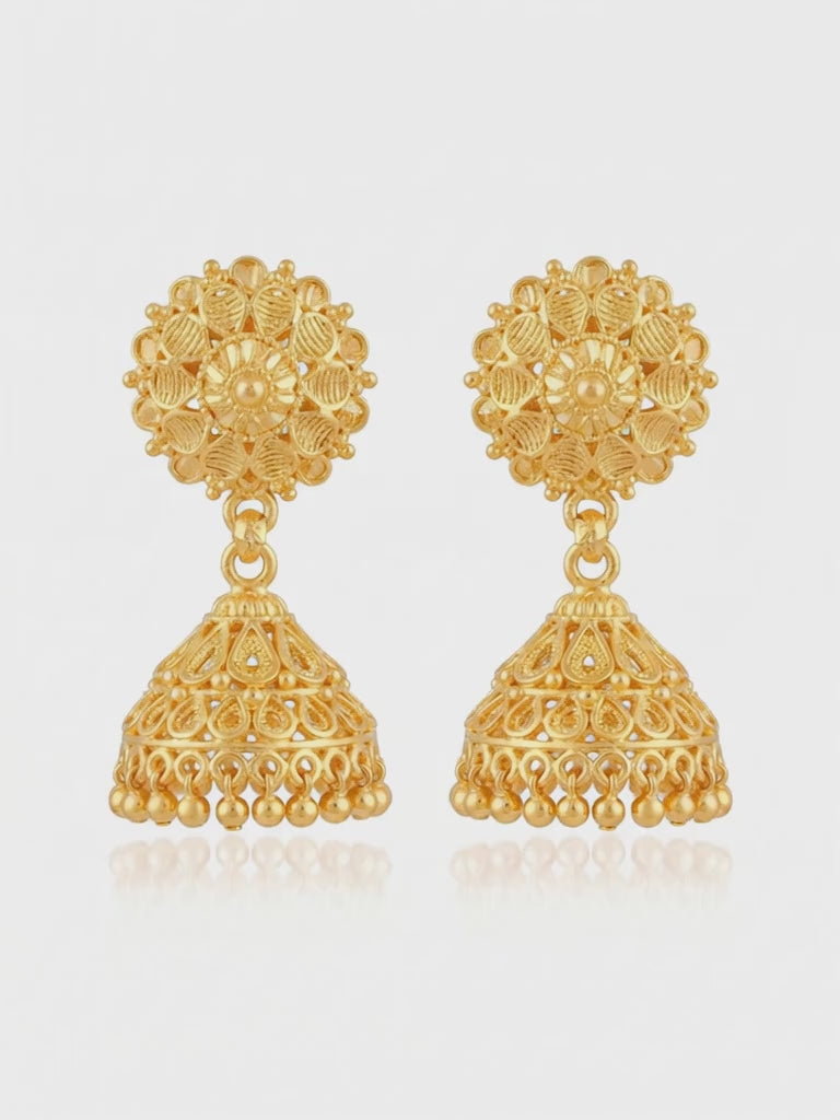 SUNEHRI SWING JHUMKA